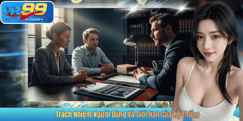 Trách Nhiệm Người Dùng Và Giới Hạn Của Hệ Thống